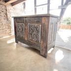 Vintage Houten Kast / Commode / Dressoir thumbnail 2