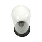 Grote Antieke Stolp Globe Mondgeblazen Aziatische Houten Basis thumbnail 10