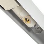 Anvia - Piano / Bureaulamp - Pendellamp - Wit - Metaal - 1960'S thumbnail 6