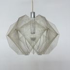 Paul Secon For Sompex Clear Wire Hanging Lamp , 1970S Germany thumbnail 7