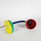 Trio Leuchten - Memphis Style - Bureaulamp - Groen-Rood-Blauw Tafellamp - Germany - 80'S thumbnail 6