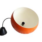 Vintage Orange Space Age Mushroom Lamp, Jaren '60/'70 thumbnail 3