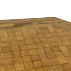 Vintage Salontafel Coffee Table Jaren 80 Hout Design thumbnail 7