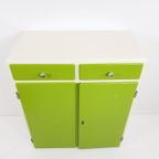 Vintage Commode | Kastje Groen Geverfd thumbnail 4