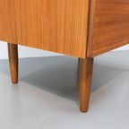 Deense Vintage Ladekast 5 Lades Teak thumbnail 2