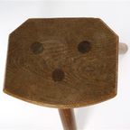 Vintage Houten Kruk Driepoot thumbnail 5