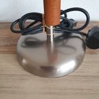 Design - Tafellampen - Kastlampen - Bedlampen - Rvs En Teak. thumbnail 10