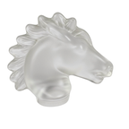 Sevres - Made In France - Frosted Glass - Paperweight - Kristal - Geëtst Merk - 1960'S thumbnail 8