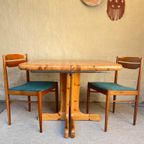Rainer Daumiller Grenen Vintage Verlengbare Eettafel thumbnail 15
