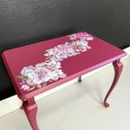 Restyled Vintage Sidetable Queen Anne thumbnail 5