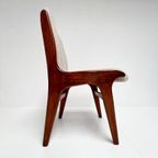 Set Van 4 Opnieuw Gestoffeerde Mahjongg Stoelen, 1950'S thumbnail 10