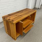 4 X Vintage Aksel Kjersgaard Pine Wood Storage Benches thumbnail 18