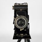 Kodak - London- 100Mm - Anaston F/6.3 Mount 370 Camera - W/ Brownie "Dakon" Met Statief - 1940'S thumbnail 9