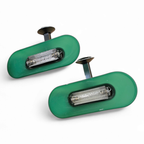 Rare Green Jill Uplighters Van Perry King En S. Miranda & G. Arnaldi Voor Arteluce, 1970s thumbnail 4