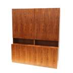 Xxl Hoog Vintage Dressoir / Wandmeubel – Palissander – Jaren ’60 thumbnail 13