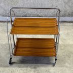 Opvouwbare Serveerwagen Trolley Bremshey & Co 1970s thumbnail 5