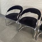 Set Van 4 Stoelen Door Giotto Stoppino Voor Kartell thumbnail 2