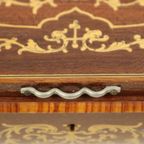 Grote Sierradendoos Juwelen Inlegwerk Sorrento Italy 30cm thumbnail 8