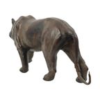 Mid Century Lederen Panter Beeld Papier Mache Verzamelitem thumbnail 8