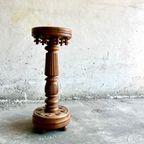 Decorative Oak Wooden Pilar, 20Thcentury thumbnail 9