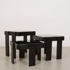 Gianfranco Frattini Voor Cassina Nesting Tables thumbnail 2