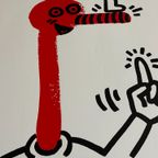 Keith Haring (1958-1990), Original 1991 Exhibition Poster thumbnail 12