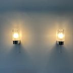 Set Of 2 Limburg Glashütte Wall Lamps Sconce , 1970S thumbnail 5