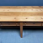 Grote Antieke Draperie Stoffen Tafel thumbnail 18