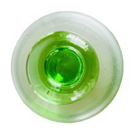 Art Deco Stijl Poederdoos Mat Groen Glas Jaren 50 thumbnail 6