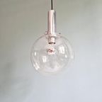 Space Age Hanglamp In Geblazen Bubbelglas, Jaren 70 thumbnail 2