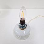 Vintage Opaline Glass Table Light, 1970S thumbnail 7