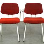 Set Van 3 Vintage Design Stoelen Van Friso Kramer Voor Ahrend De Cirkel Uit Eind Jaren ’60 thumbnail 4