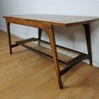 Vintage Mid-Century Deens Design Salontafel In Teak Tafeltje thumbnail 6