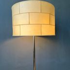 Mid Century Staff Leuchten Lederen Vloerlamp thumbnail 4