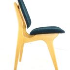 Set 4 Vintage Stoelen In De Stijl Van Arne Hovmand Olsen Reupholstered thumbnail 6