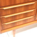 Groot Vintage Hoog Dressoir / Highboard Gemaakt In De Jaren '60 thumbnail 8