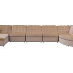 Vintage Laauser Modulaire Zitgroep Velours 6-zits thumbnail 11