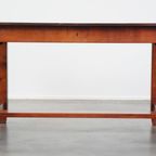 Prachtige Design Set Van 6 Eetkamerstoelen En Uitschuifbare Eetkamertafel Van Schuitema thumbnail 15