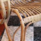 Vintage Fauteuil Van Bamboe En Rotan thumbnail 6