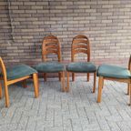 Holstebro Møbelfabrik Denemarken - Set Van 4 Stoelen thumbnail 3