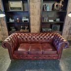 Chesterfield Basic 3-zits - Cloudy Red thumbnail 7