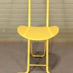 Vintage Dafne Design Klapstoel, Gastone Rinaldi, Thema, Geel thumbnail 15