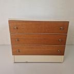 Vintage Ladekastje Commode Design Teak thumbnail 2
