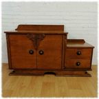 Vintage Art Deco Dressoir, Kaptafel, Tv-Meubel, Ladekast thumbnail 4