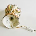 Vintage Barok Capodimonte Lamp Porselein Rococo 1960’s thumbnail 9