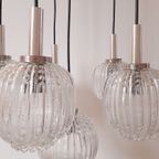 Vintage Cascadelamp | Jaren 60 Bollamp | Bubble Hanglamp thumbnail 5