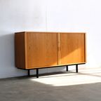 Vintage Sideboard | Dressoir | Tambour | Jaren 60 | Deens thumbnail 9