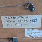 Litho Van Bertha Haak (1944-1921), Eigen Druk "kleedje" 1983 thumbnail 9