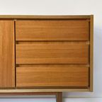 Vintage Houten Dressoir Met 3 Lades En 2 Deurtjes thumbnail 3