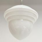 Opaalglazen Plafondlamp Met Kabel Uit De 1960’S thumbnail 7